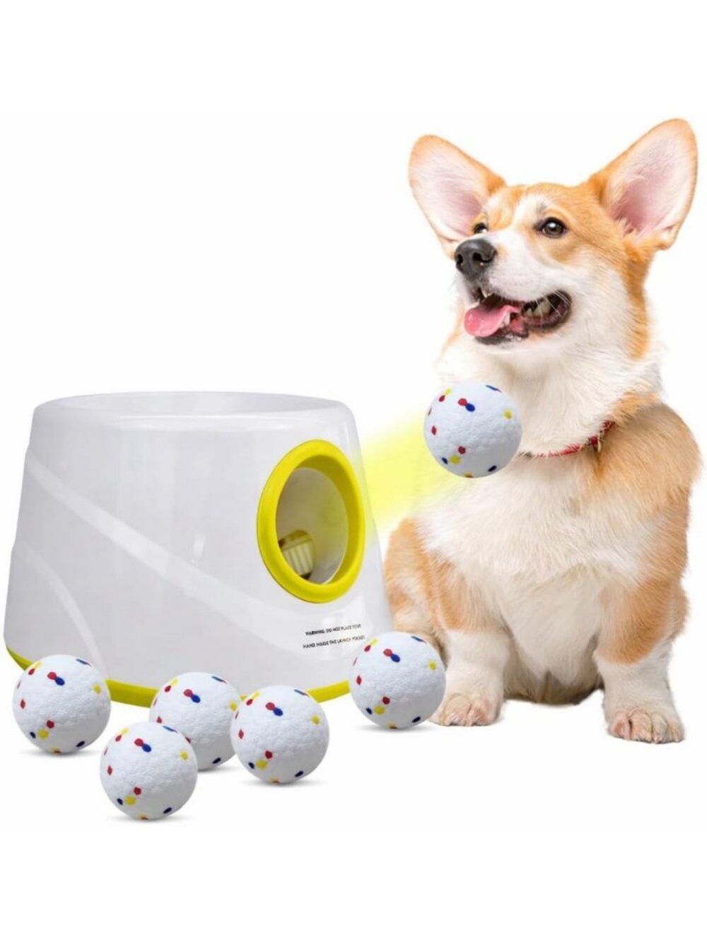 Automatic Fetch Machine for Small & Medium Dogs - Interactive Ball Launcher